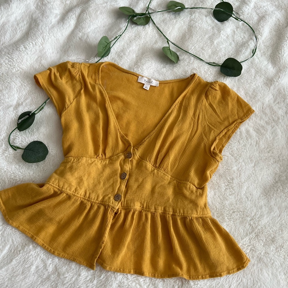 Yellow Blouse